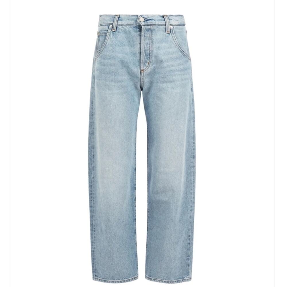 NEW Daily Blue Adriano Goldschmeid Mantra Wide Leg Barrel Jean in Lake